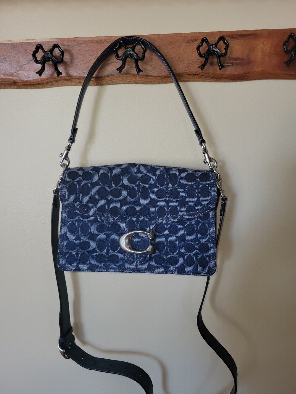*NWT* Coach Denim Tabby Shoulder Bag - Picture 4 of 7